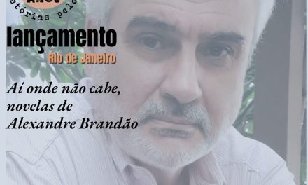 Poeta Alexandre Brandão lança livro de prosas em festa no Rio de Janeiro