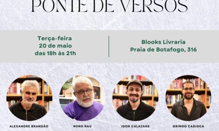 Ponte de Versos recebe poetas no Rio de Janeiro