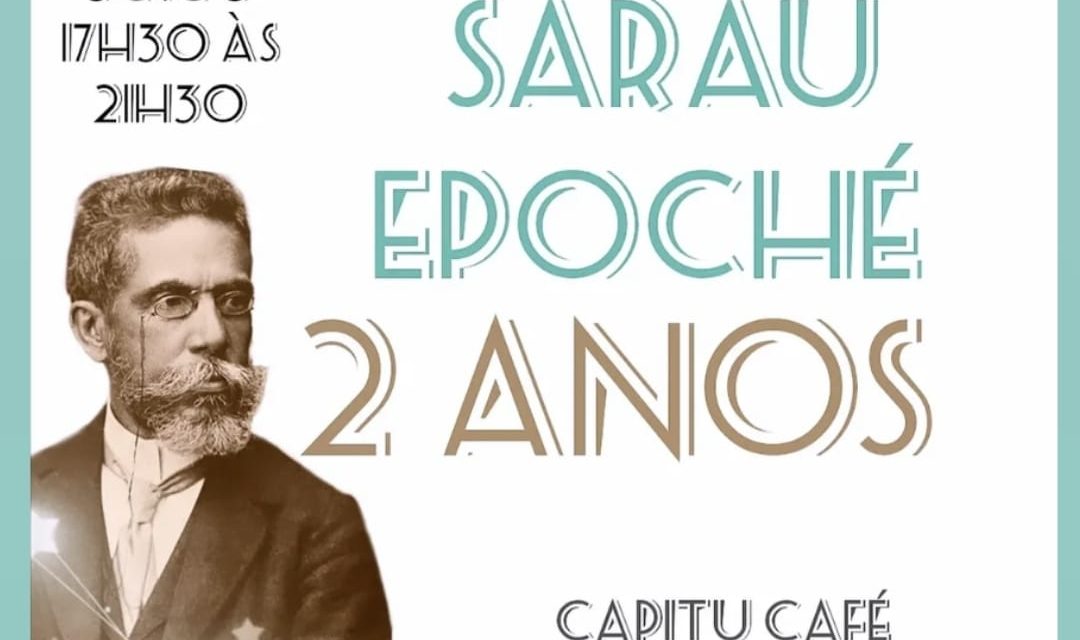 Sarau Epoché celebra 2 anos de atividades no Rio de Janeiro