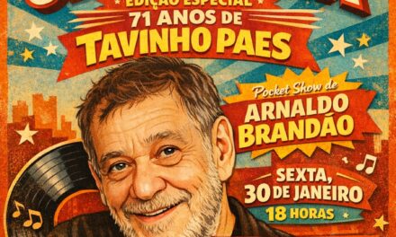 Ode ao Poeta homenageia Tavinho Paes com Arnaldo Brandão