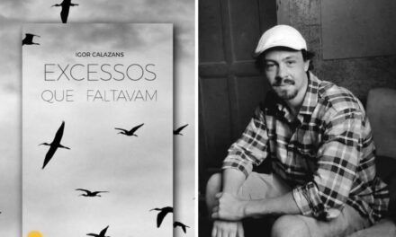 Igor Calazans lança “Excessos que Faltavam”, seu quinto livro de poesia